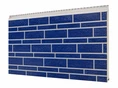 Dual-Tone Mixed Size Brick Metal Siding Panel
