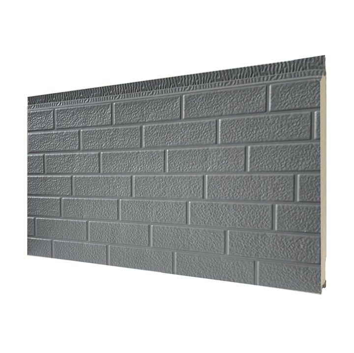 Linear Brick Pattern Metal Siding Panel